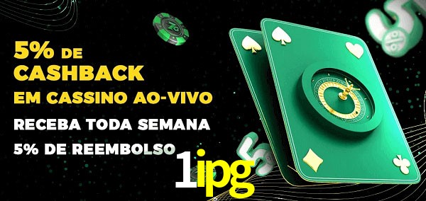 Promoções do cassino ao Vivo 1ipg